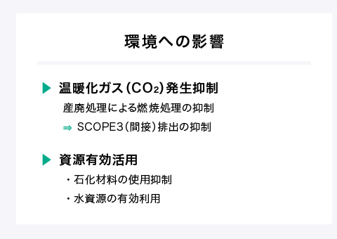 環境への影響